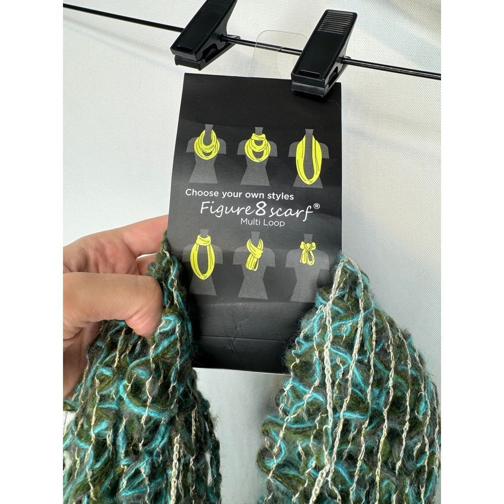 D&Y Figure 8 Multi Loop Infinity Loop Scarf‎ - Picture 4 of 6